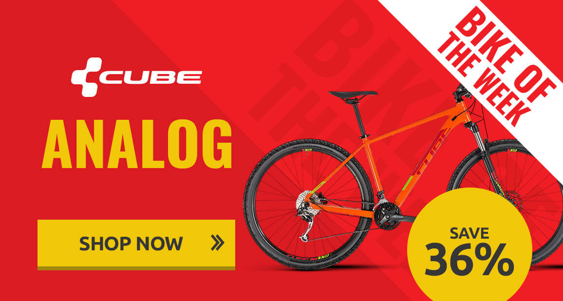 bike of the week - cube analog - save 36%