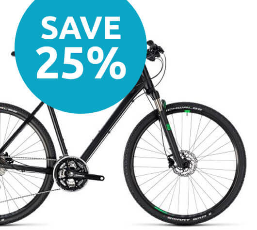 Cube Cross Hybrid Bike - 2018 Cube Cross Hybrid Bike - 2018