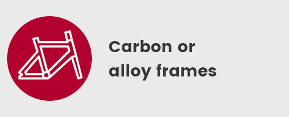 Carbon or Alloy frames