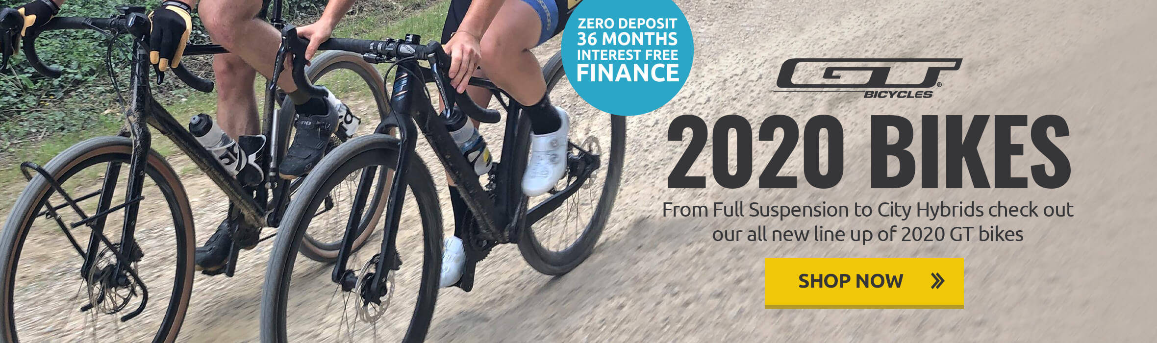 GT 2020 Bikes - Zero Deposit 36 Months Interest Free Finance Available