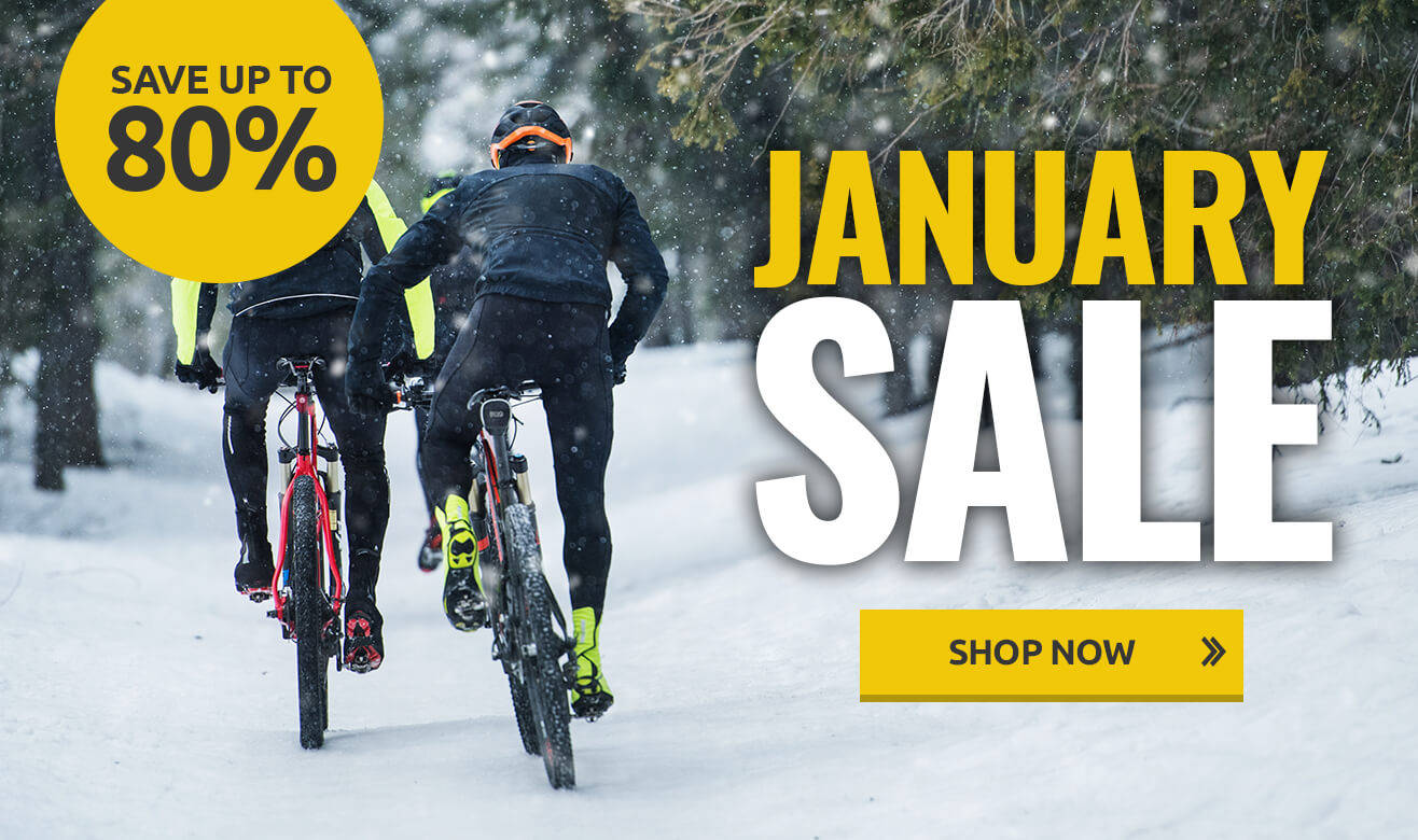 Save up to 80% in our January Sale