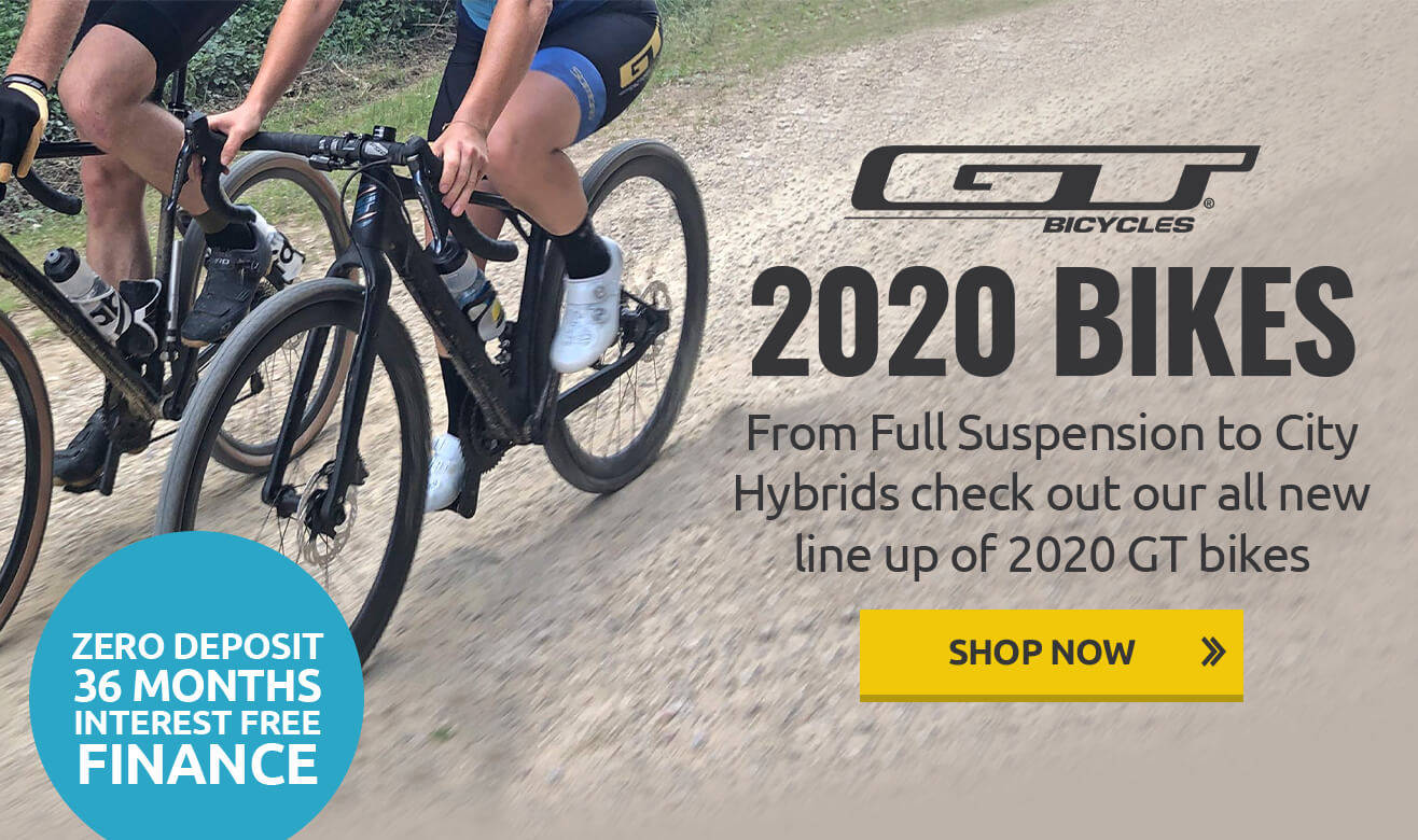 GT 2020 Bikes - Zero Deposit 36 Months Interest Free Finance Available