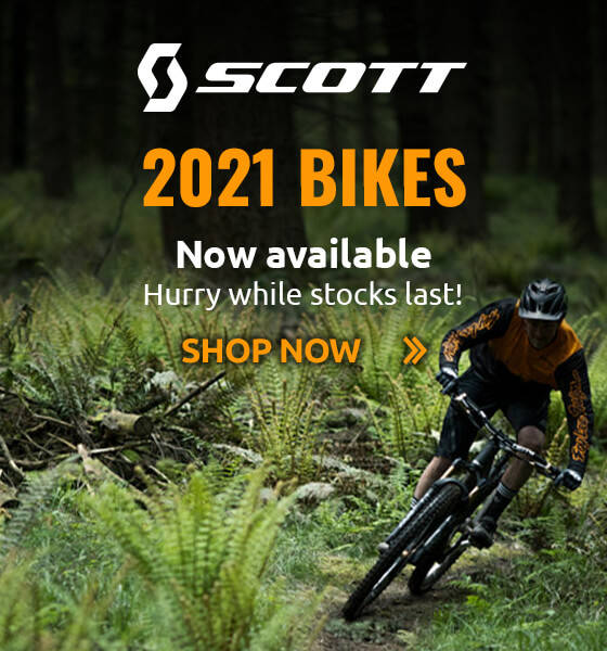 2021 Scott Bikes Now Available - Hurry While Stocks Last!