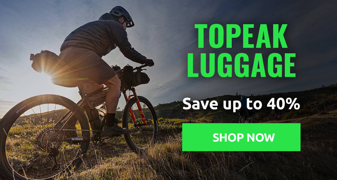 Save up to 40% on Topeak Bike Luggage