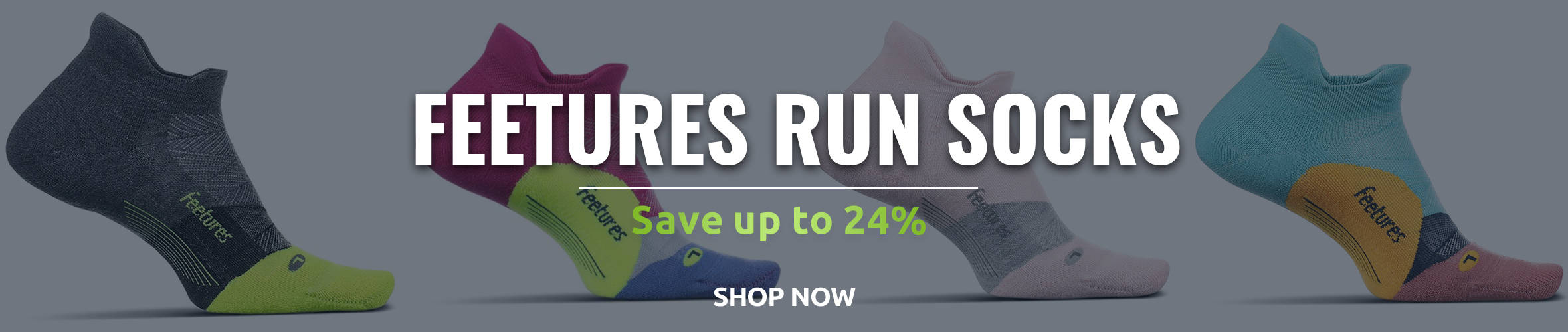 Feetures Run Socks - Save up to 24%