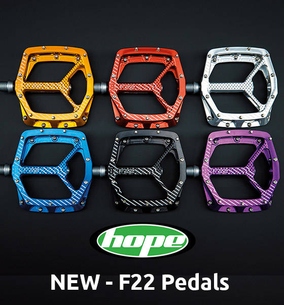 New In! Hope F22 Pedals!