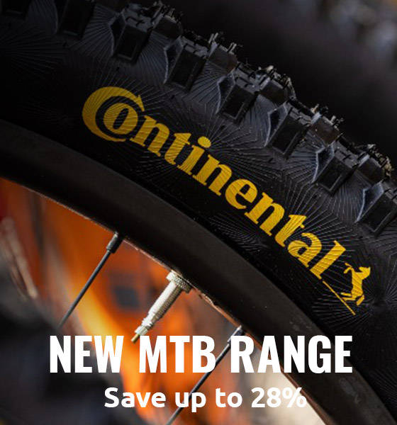 Save up to 28% on Continental MTB Tyres