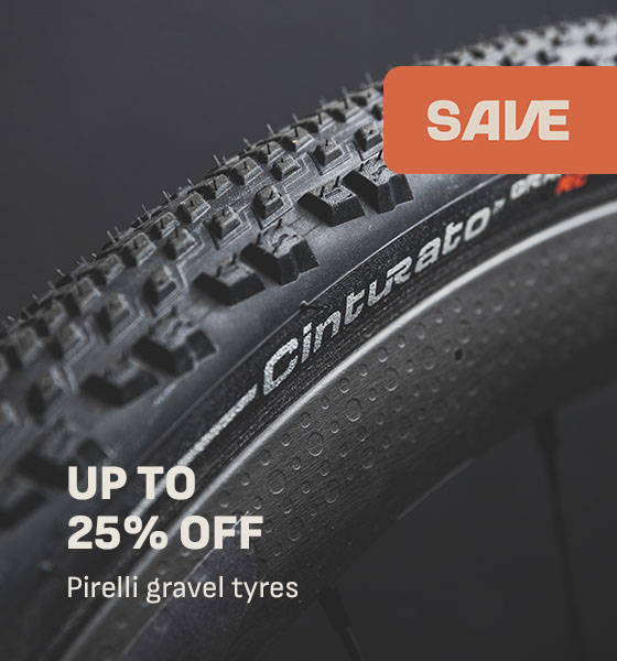 Up to 25% off Pirelli Gravel Tyres