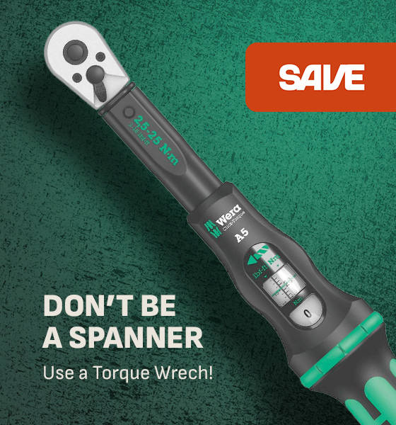 Save up to 35% on Torque Wrenches