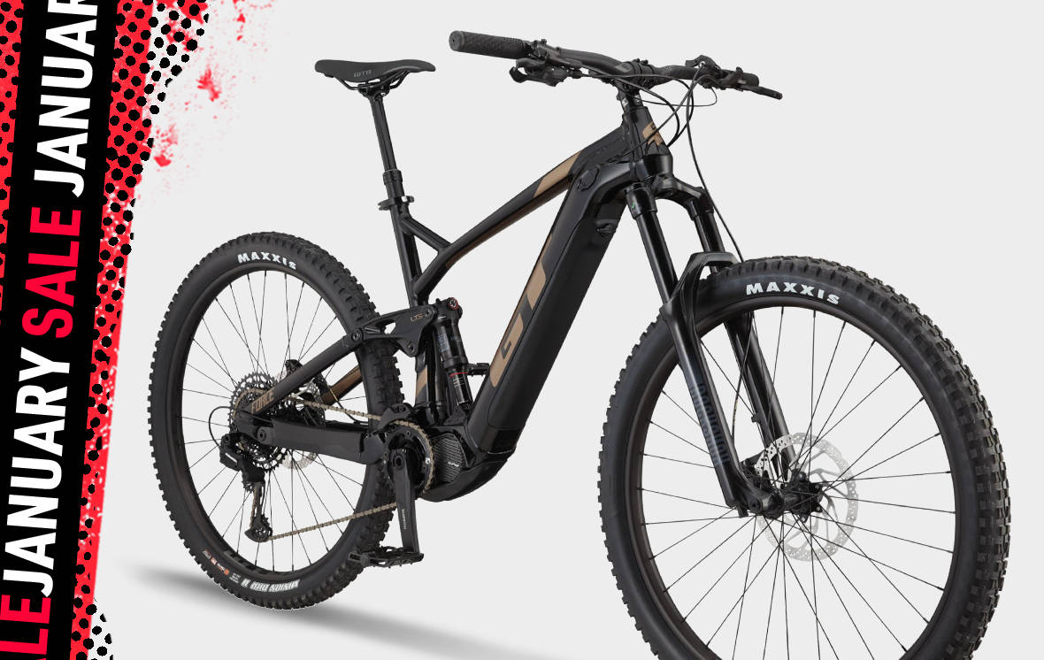 GT Bicycles E Force Amp+ Full Suspension e-Bike