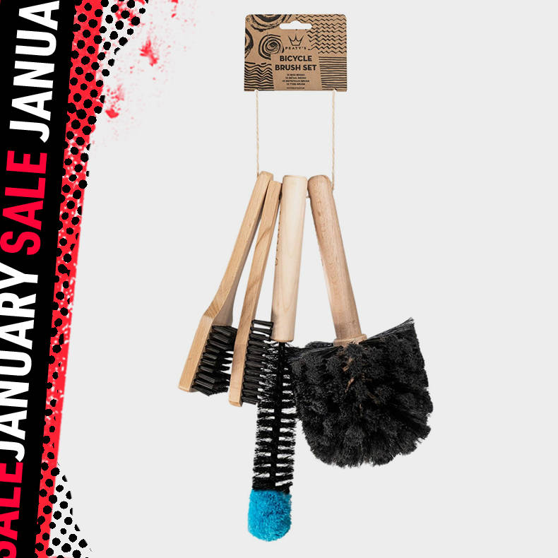 Peaty's Bicycle Brush Set